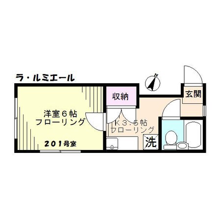 成増駅 徒歩4分 2階の物件間取画像